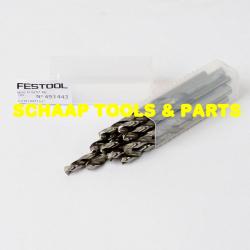 Centrotec Spiraalboor HSS  6,0 mm x 57 mm reserveboren per 10 verpakt | 493443